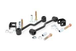 Jeep Wrangler Unlimited Sway Bar Links - Front - Rough Country - 4-5 Inch Lift - '04-'06